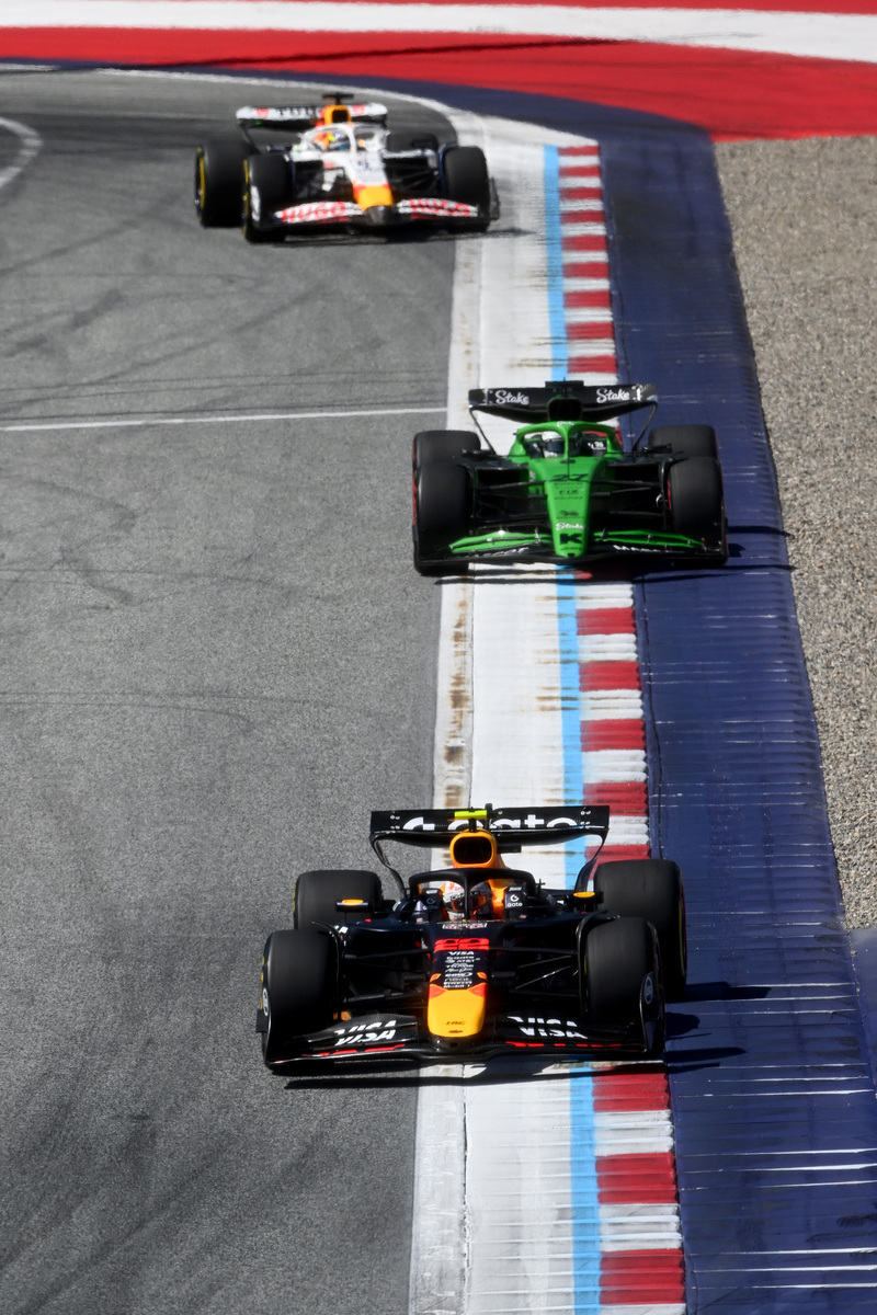 F1比赛赛车下压力和机械抓地力