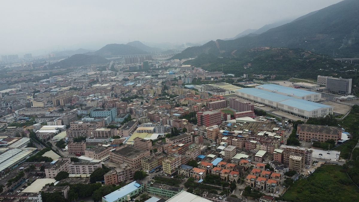 2021年10月23日,广东省东莞市清溪镇.