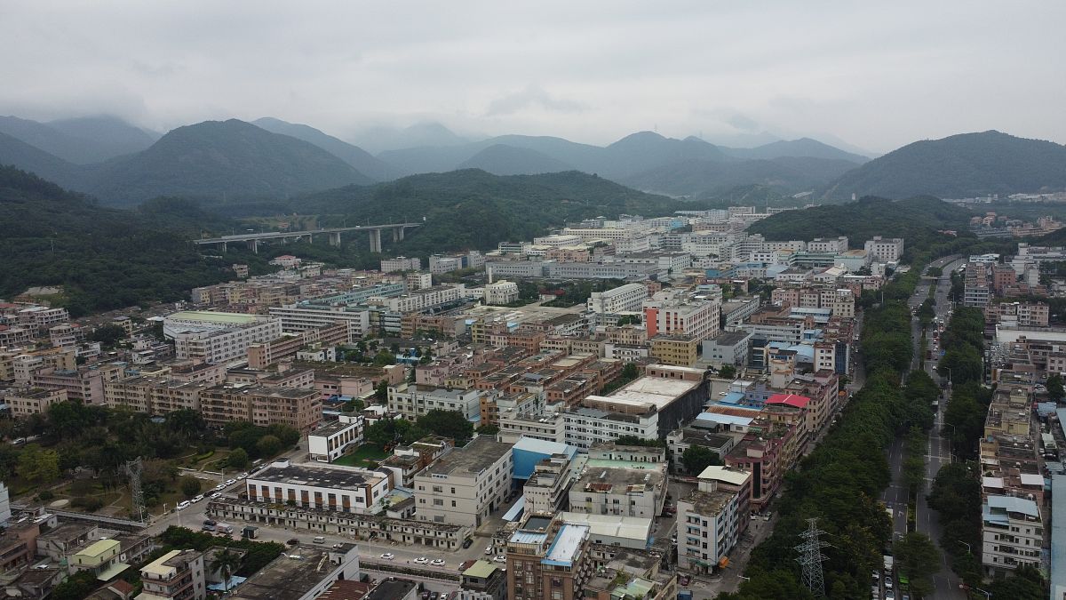 2021年10月23日,广东省东莞市清溪镇.