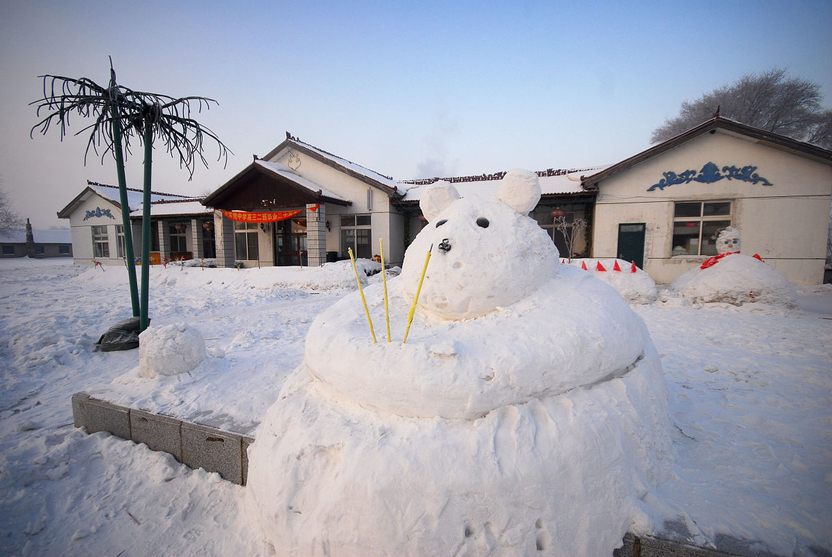 冬日里的雪人 - 一篇关于雪的童话作文