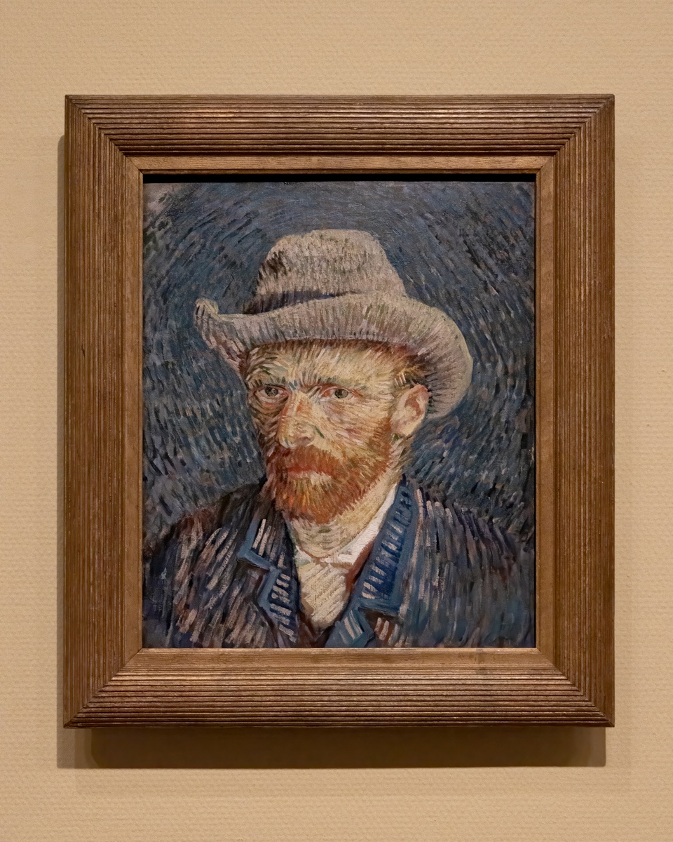 赏析梵高《没有胡子的自画像》心得体会