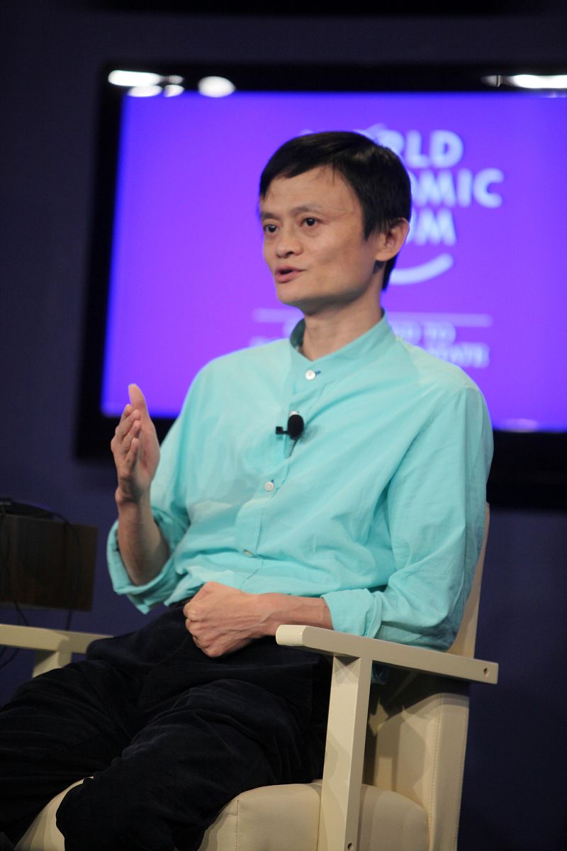 2010年9月15日,2010天津夏季达沃斯论坛,阿里巴巴集团董事长兼首席执