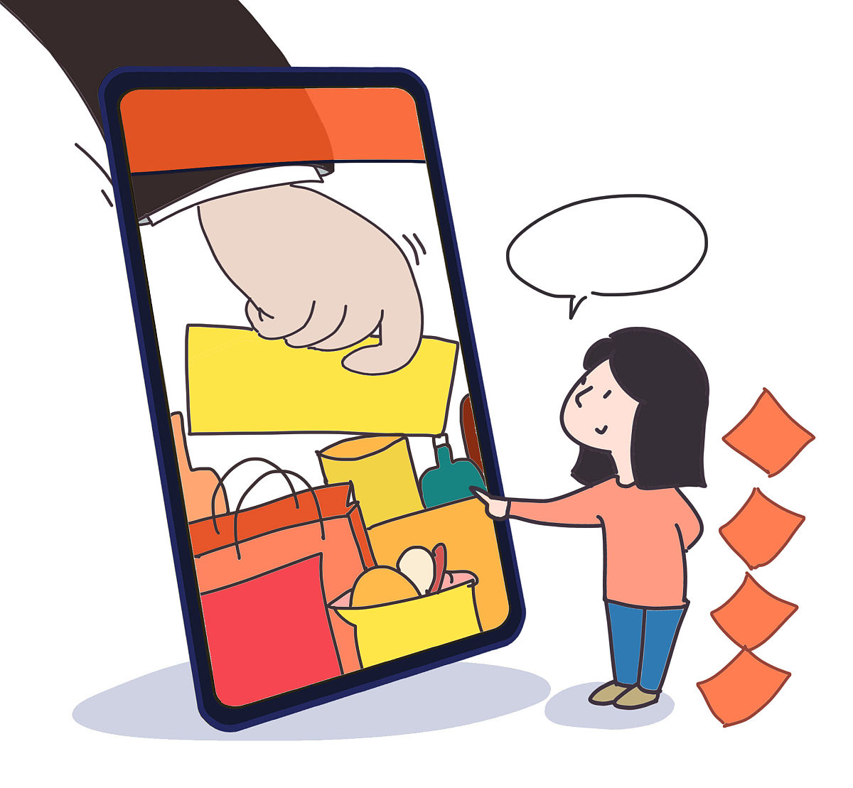 买东西忘记给钱是一个生活中常见的现象么？