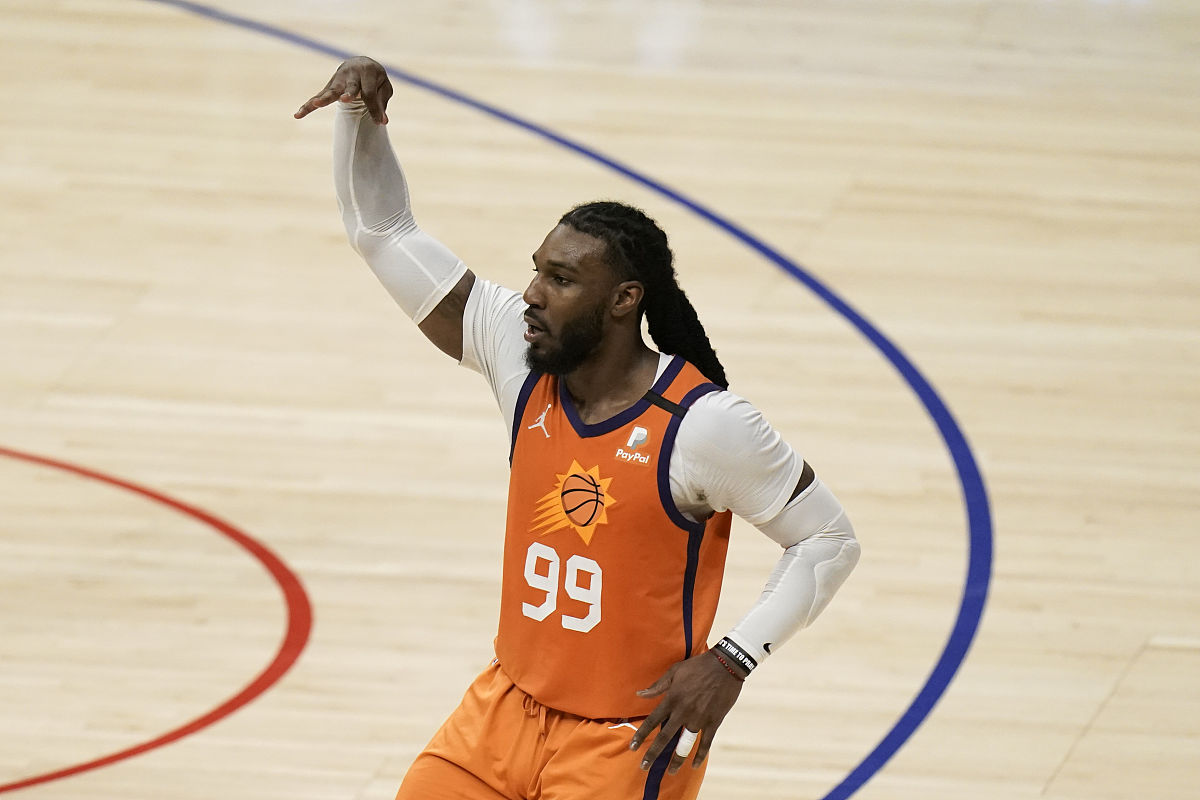2021年6月30日,美国,20/21nba西部决赛g6,菲尼克斯太阳130-103洛杉矶