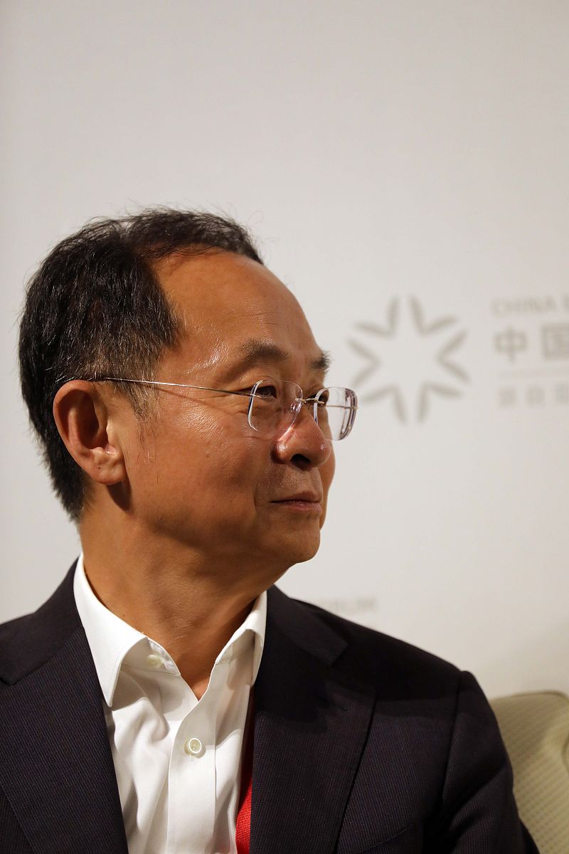 2021年6月8日,黑龙江牡丹江,亚布力企业家论坛,北京物美集团创始人,多