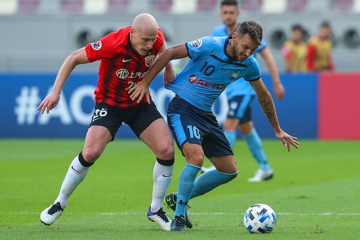 2020年11月19日,卡塔尔,2020亚冠小组赛h组,上海上港vs悉尼fc.sipg's 