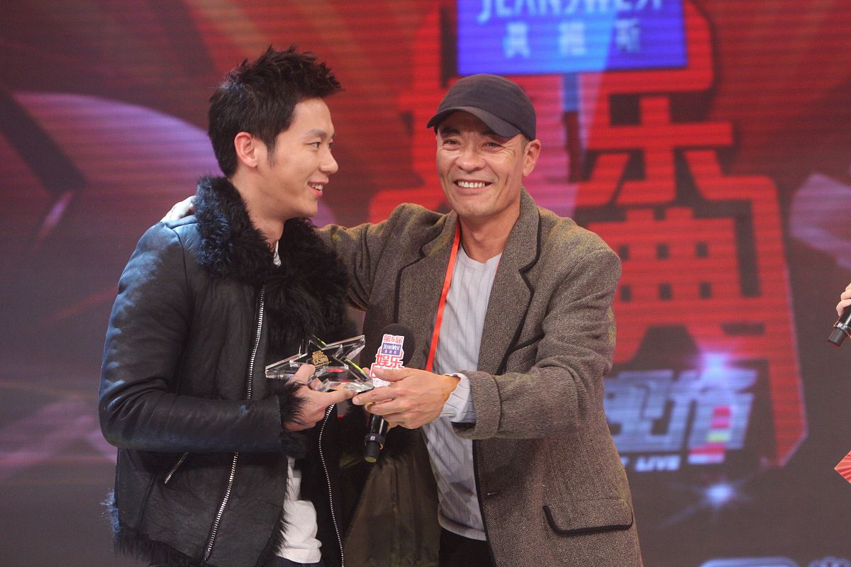 2011年3月7日,北京,2011第五届娱乐大典启动仪式举行.李晨 刘威+++_++
