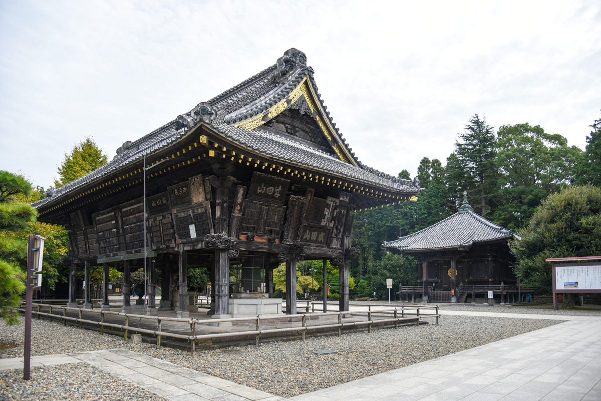 2024年10月12日,日本千叶县成田市成田山新胜寺.成田.
