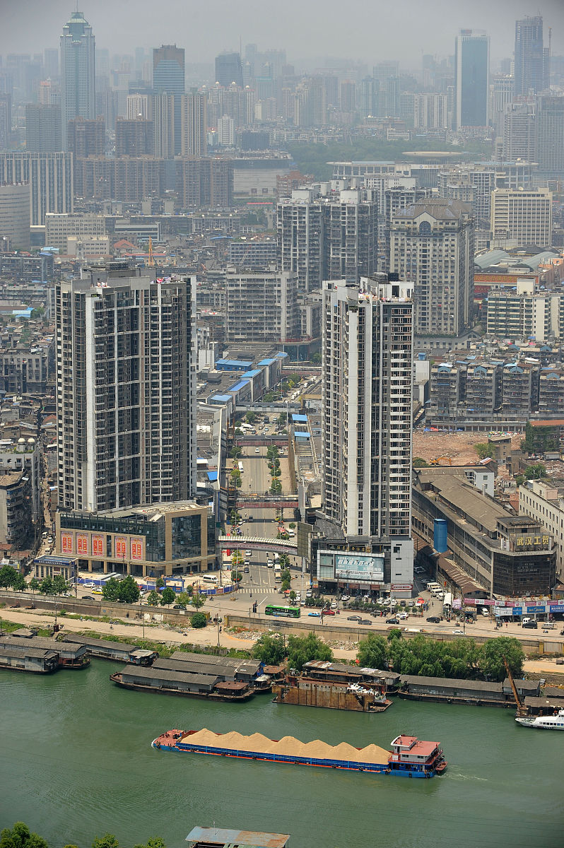 2016年5月16日,湖北武汉,城市美景.