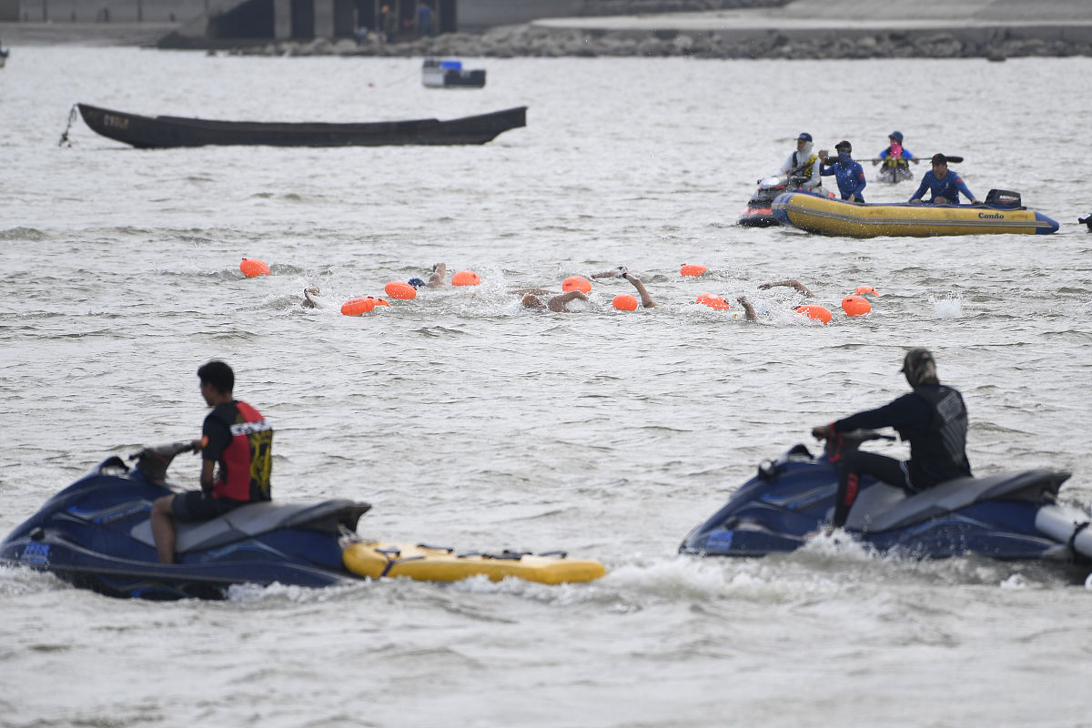 钱塘江横渡受台风影响取消吗？最新消息