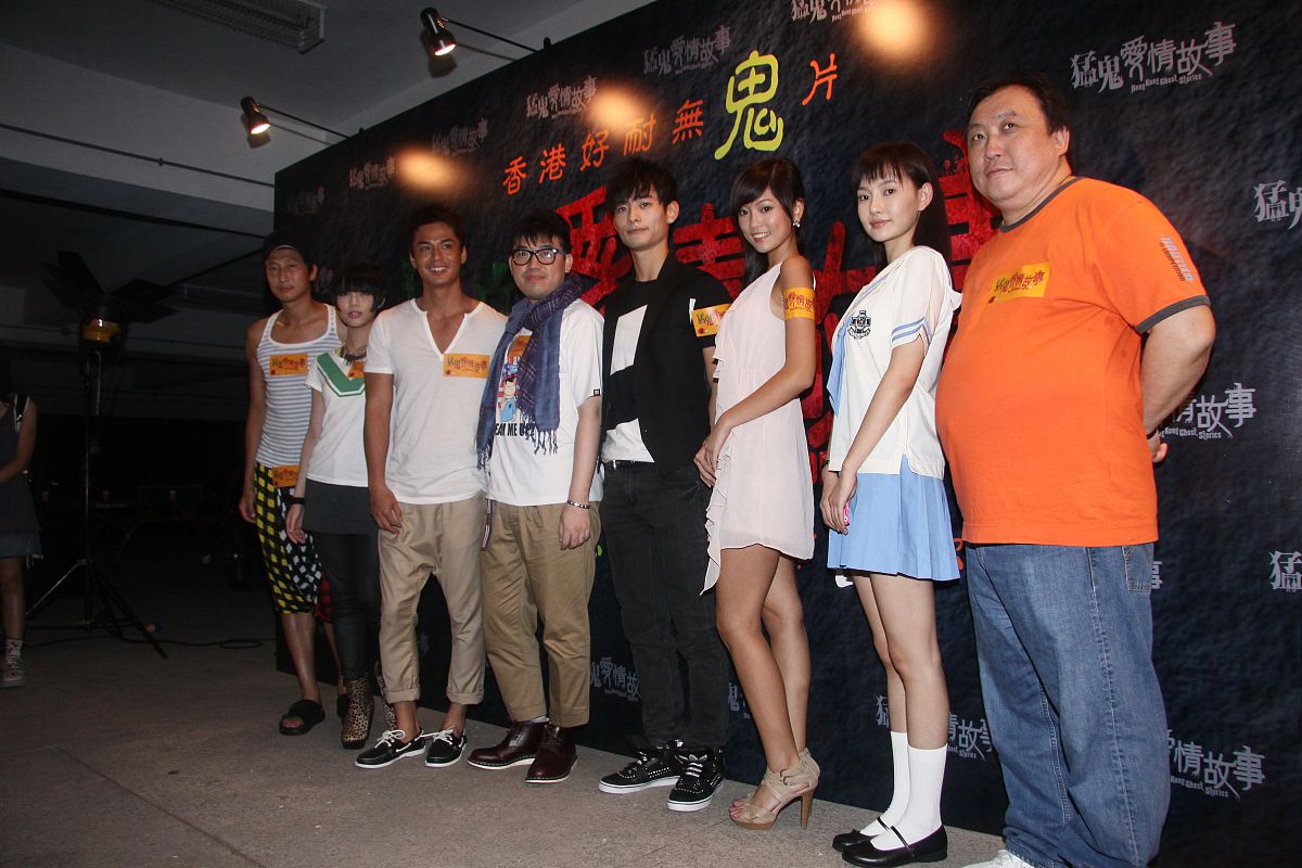 2011年8月31日,香港,电影《猛鬼爱情故事》于西贡一学校进行拍摄.+++_