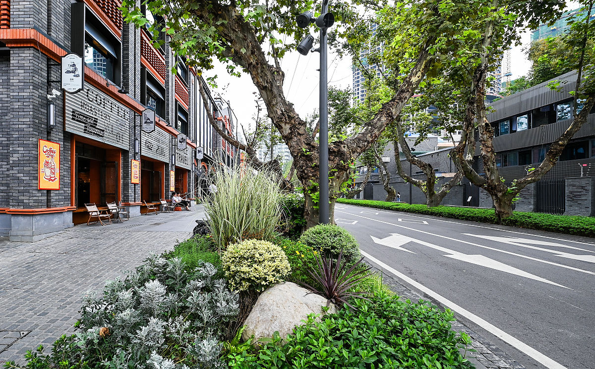 2021年9月1日,成都,华西坝大学路街景.(如需下载使用,请务必署名 红星