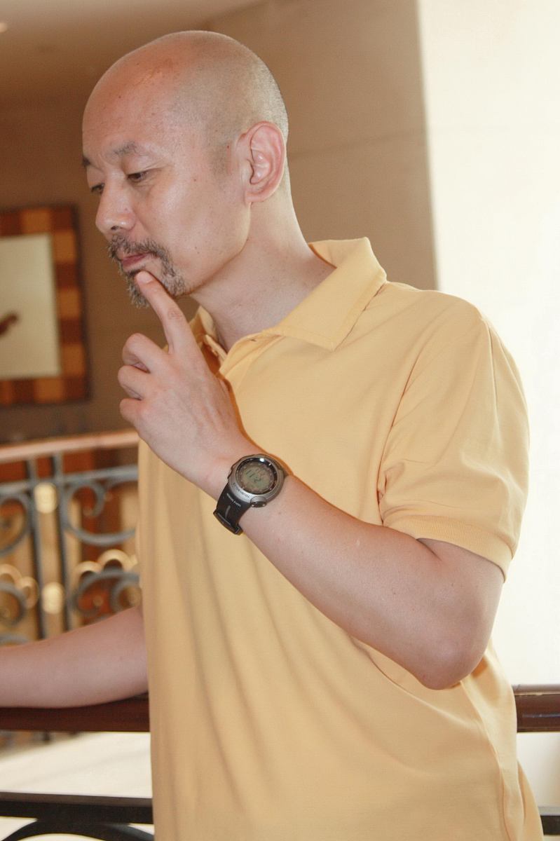 2009年7月1日,北京,电影《气喘吁吁》海报揭幕及官网启动仪式正式举办
