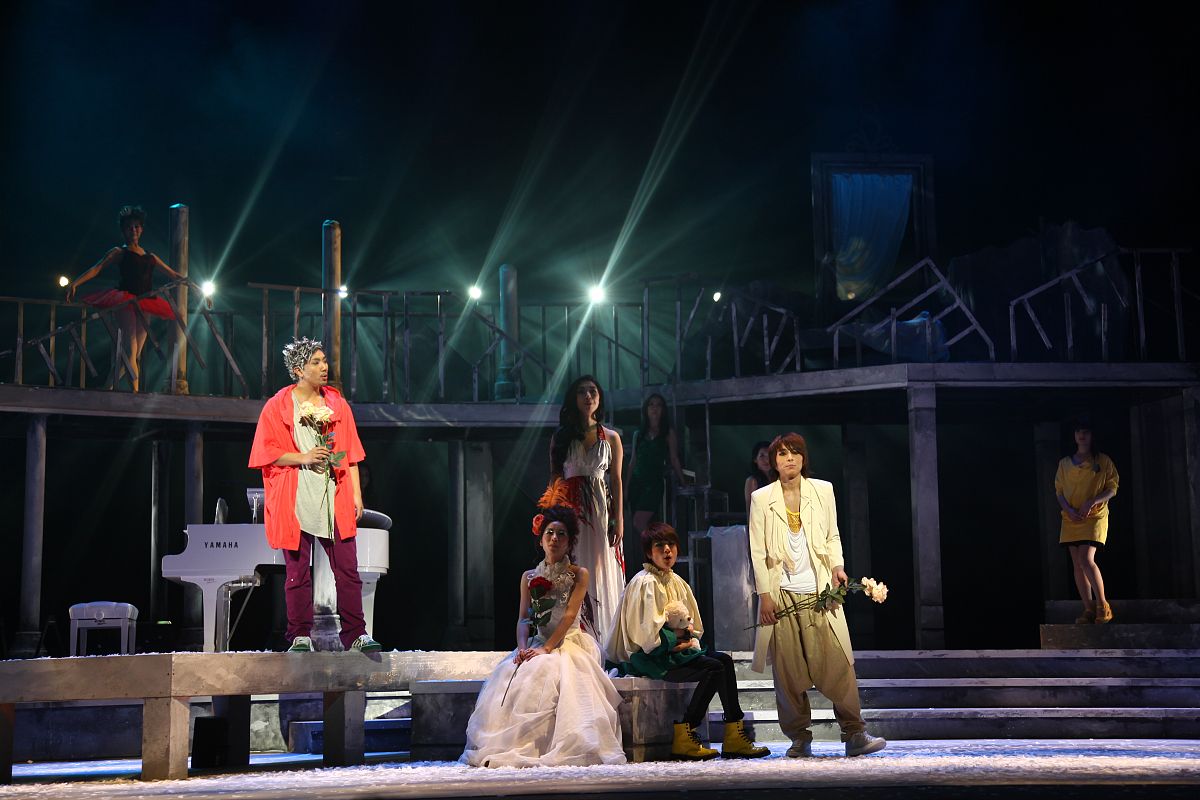 2009年4月16日,香港,歌舞剧《我们的华星年代》总彩排.刘浩龙,周国贤,