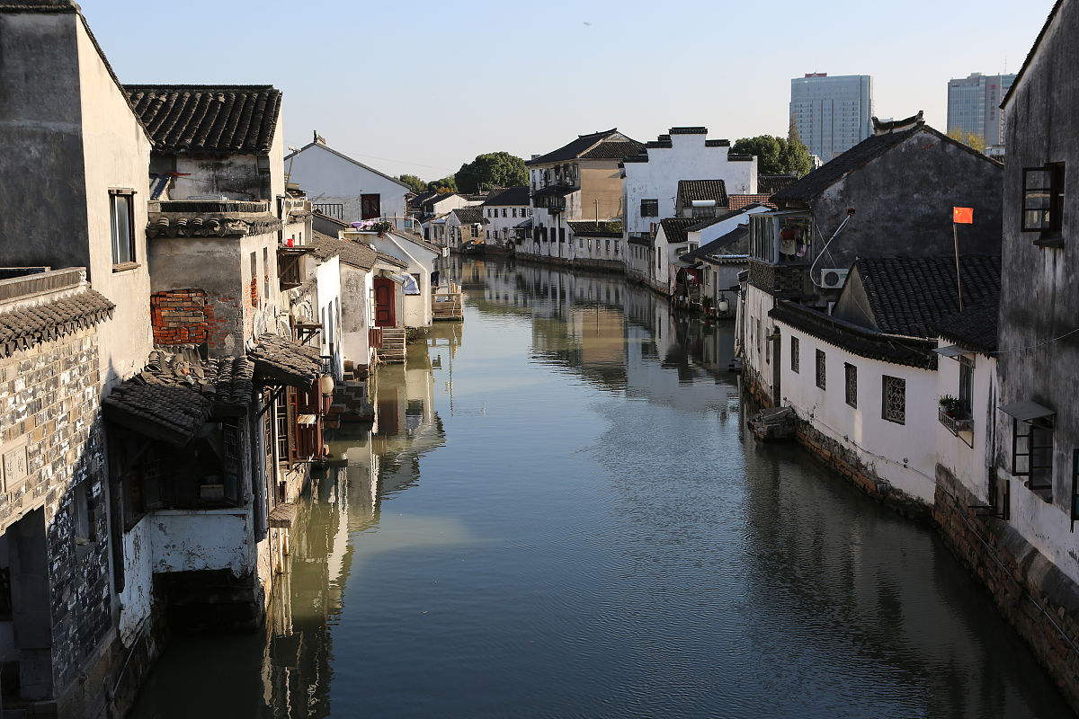2020年11月12日,苏州山塘老街街景.