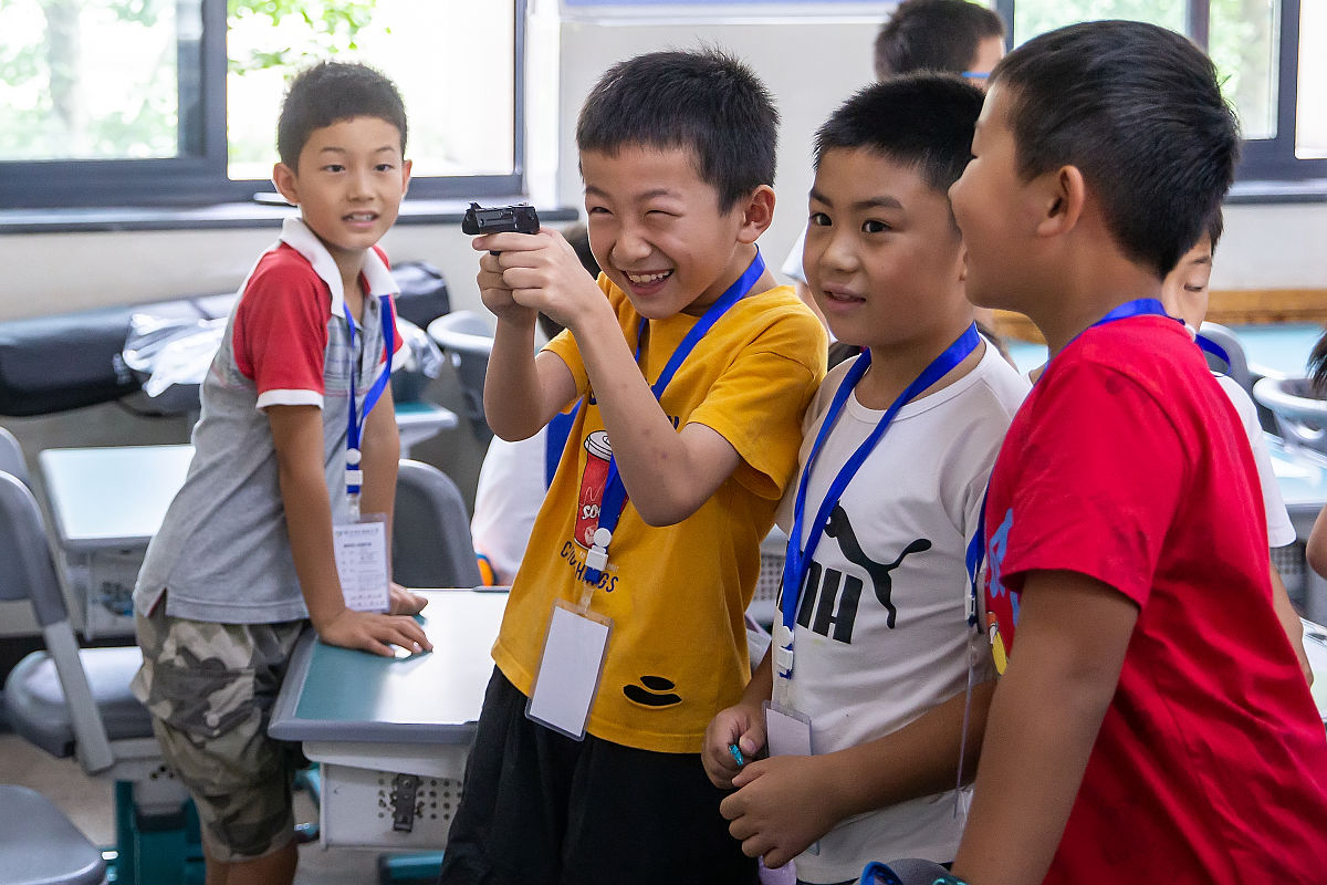 2021年7月19日,杭州,小学生暑期托管服务开展首日,西湖区暑期托管服务