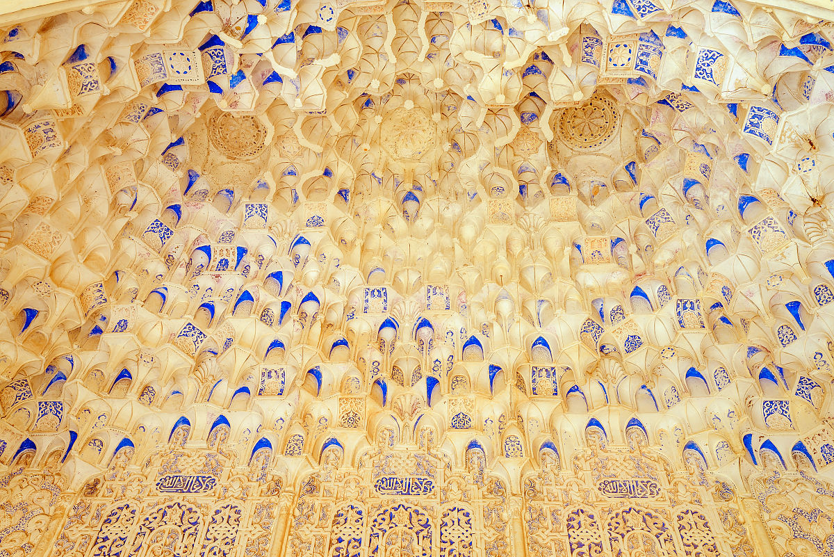 2014年9月22日,西班牙格拉纳达阿尔罕布拉宫(alhambra palace).阿尔罕