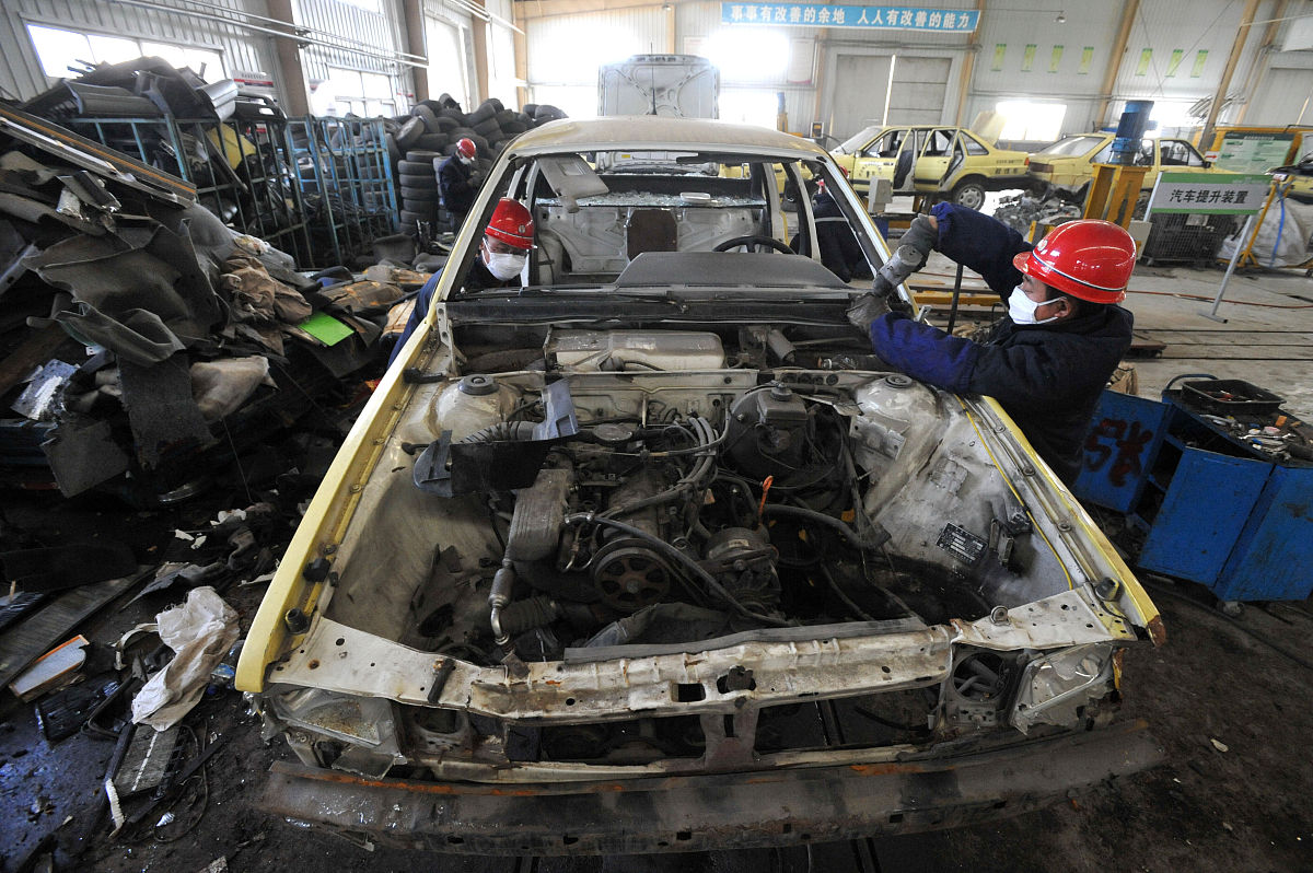 拆车报废帮我用200字详细描述