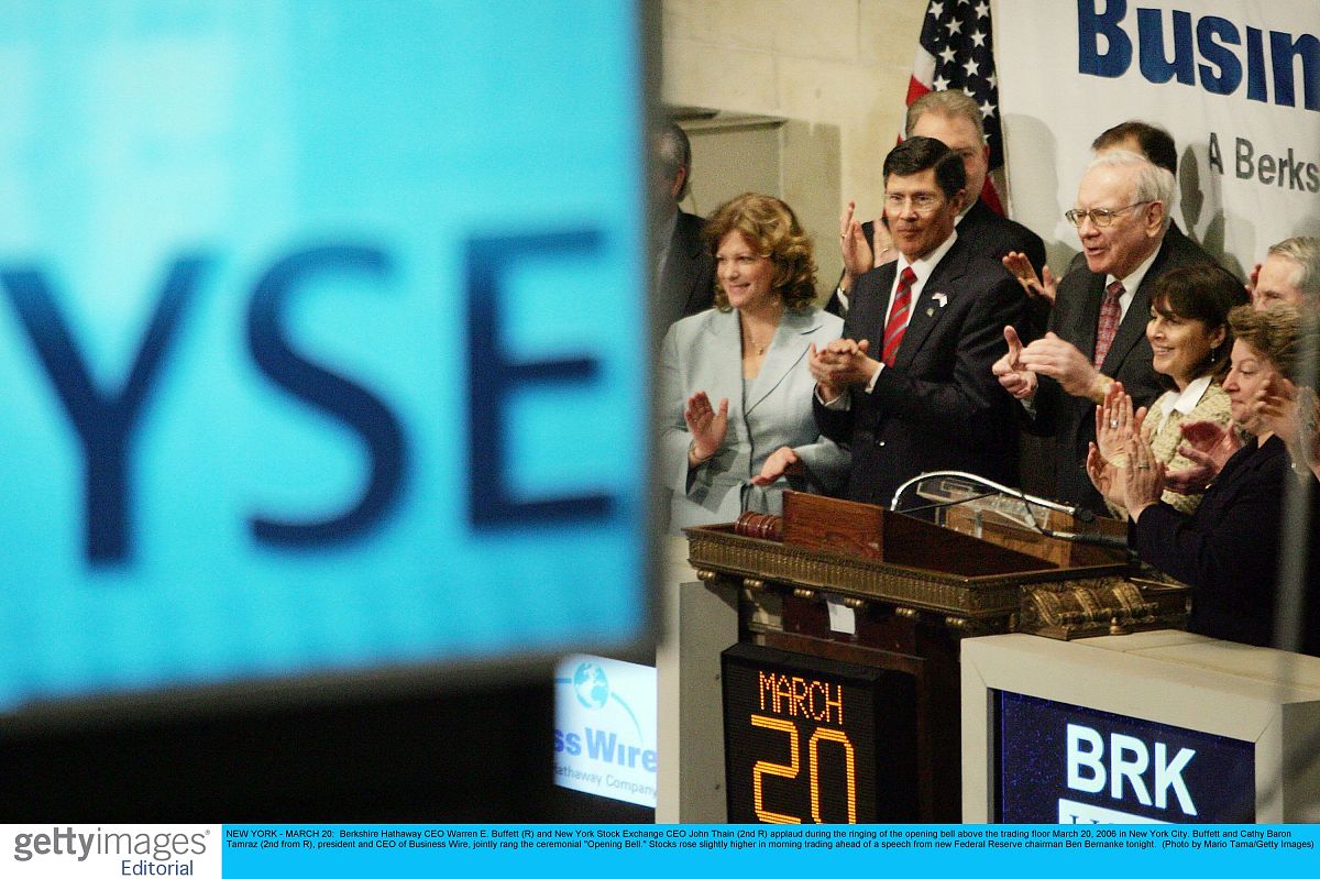 2006年3月20日,美国,纽约,波克夏-哈萨威公司(berkshire hathaway)总