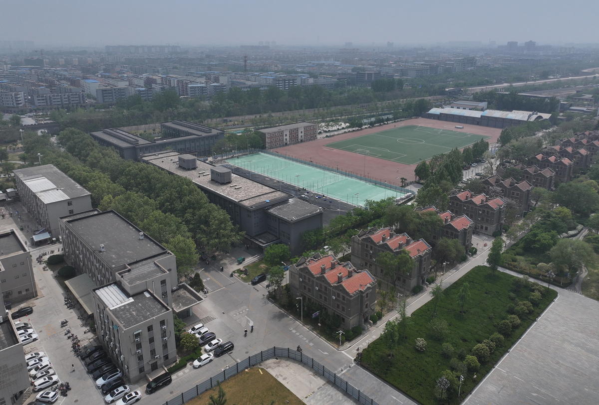 河南省民政学校校园风景