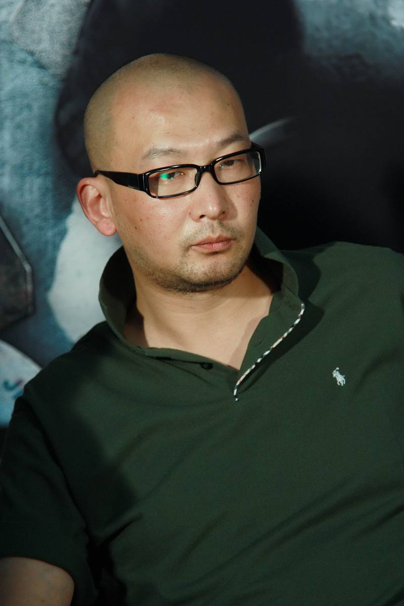 2009年8月31日,北京,战争喜剧《斗牛》官网启动仪式.管虎+++_+++电影,
