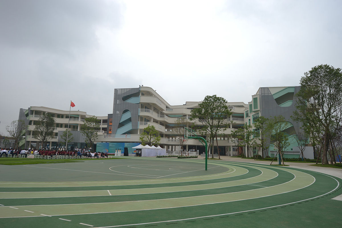 2019年9月1日,四川省成都市天府新区,哈密尔顿麓湖小学内景.(如需下载