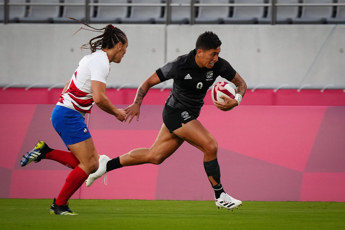 2021年7月31日,日本,2020东京奥运会女子七人橄榄球决赛日赛况.gayle 