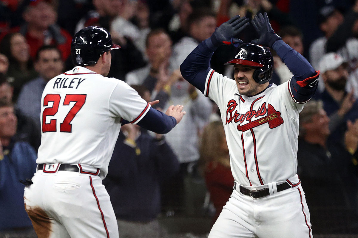 2021年10月31日,美国,2021mlb世界大赛g5,亚特兰大勇士vs休斯顿太空人