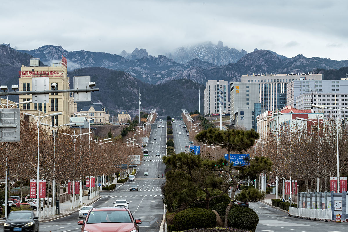 2020年01月06日,青岛城市风光.