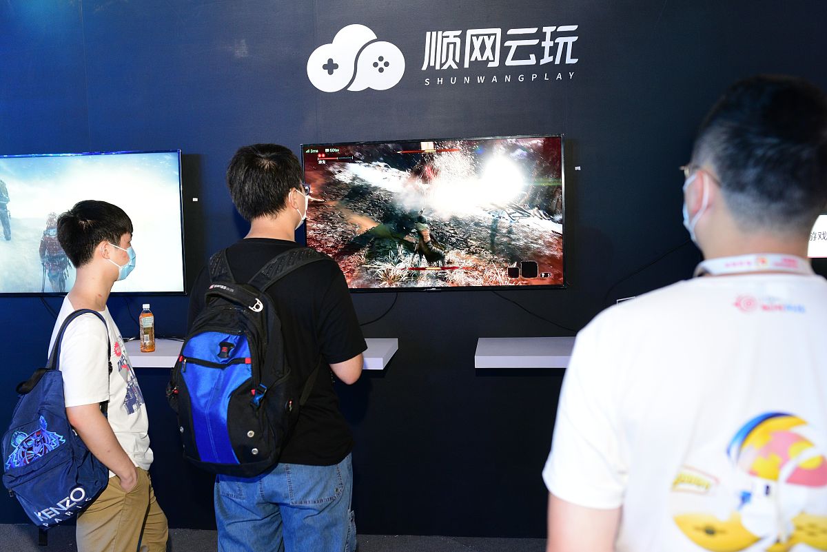 2020年7月31日,上海,chinajoy2020中国国际数码互动娱乐展览会开幕.顺