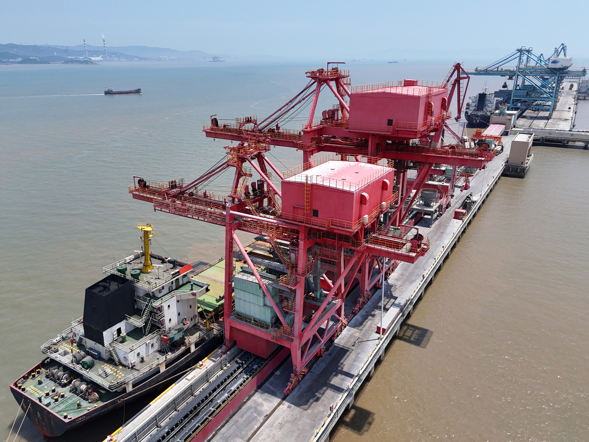 1991-1995年中国沿海港口建设成就：新增吞吐能力1.3亿吨