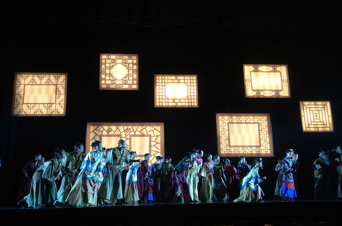 水墨特效在中国戏曲中对场景氛围的影响