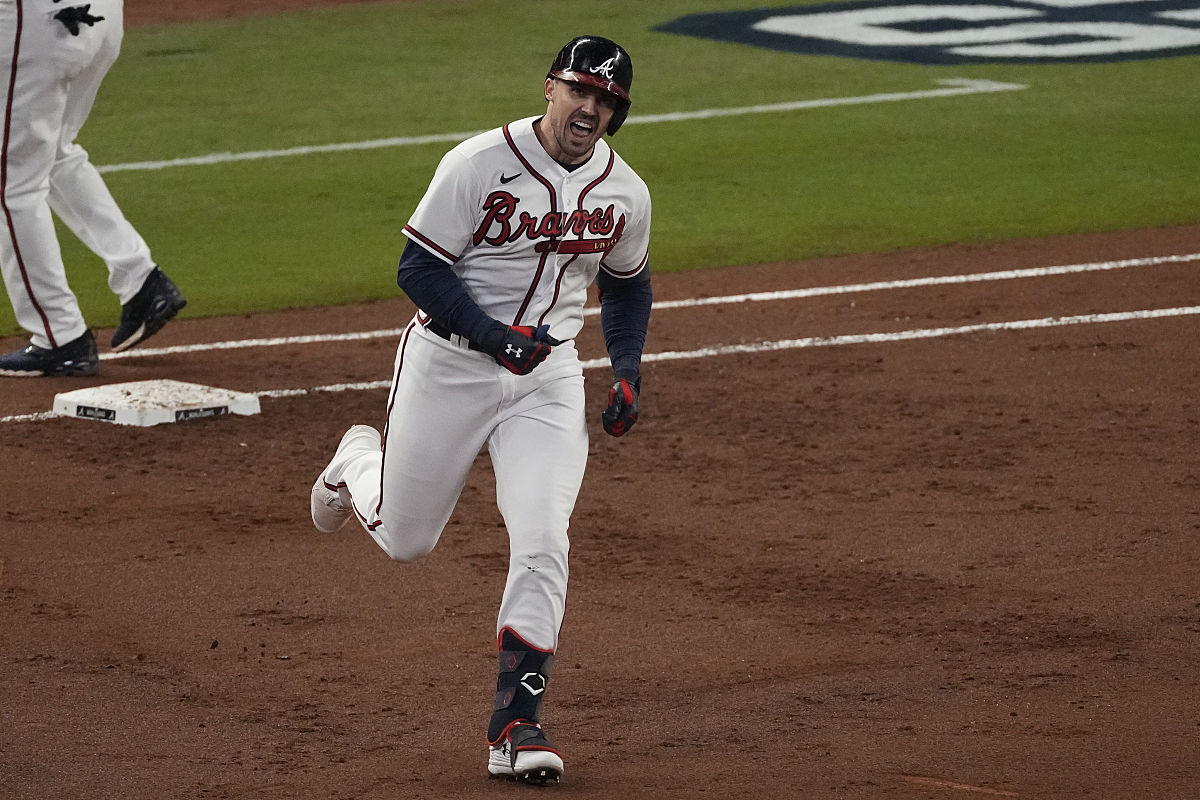 2021年10月31日,美国,2021mlb世界大赛g5,亚特兰大勇士vs休斯顿太空人