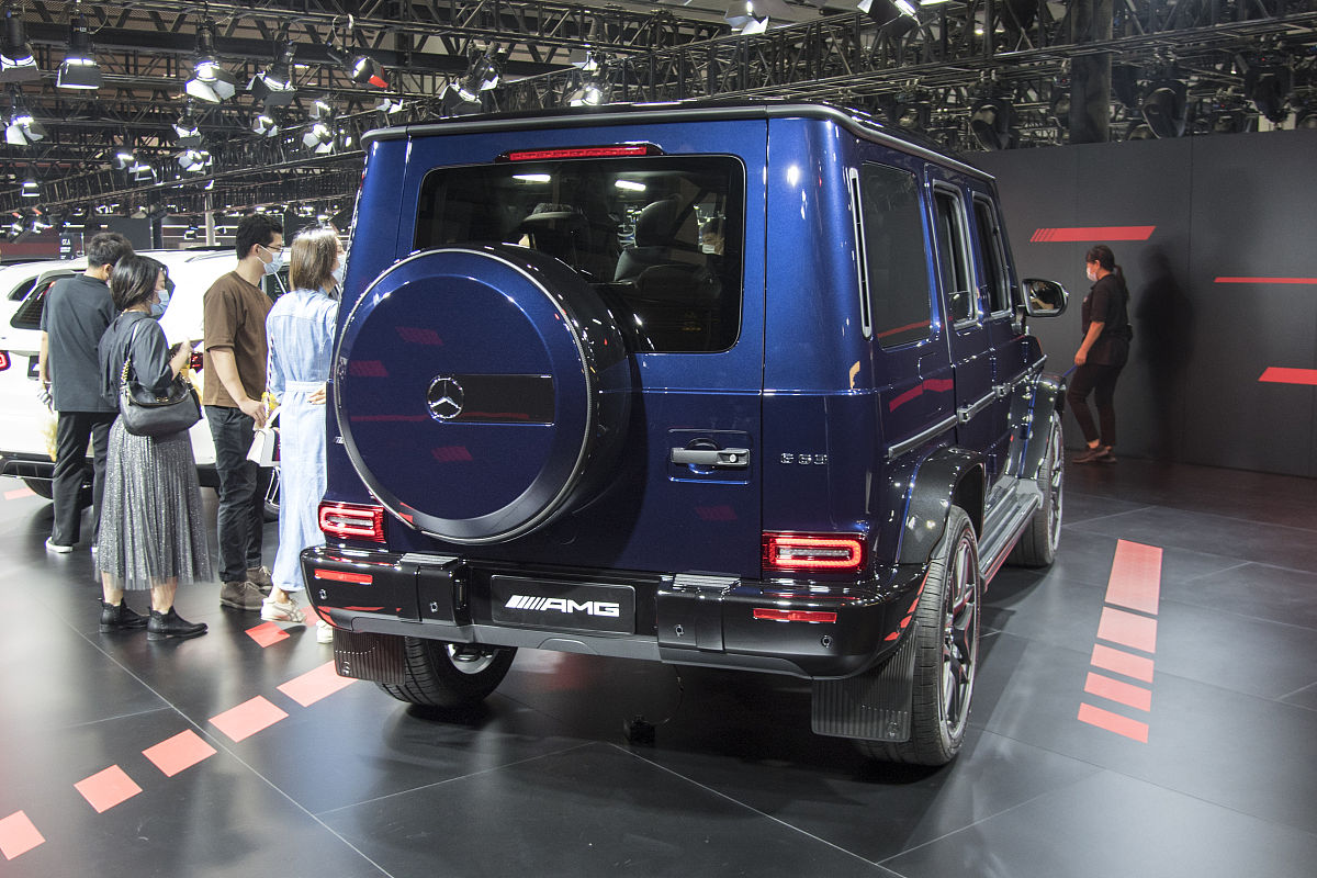 2020年11月20日,广州车展,全新梅赛德斯-amg g 63.