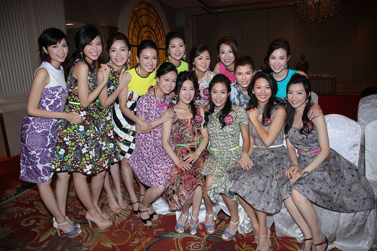 2012年7月23日,香港,港姐泰国外景记者会暨公布第10位决赛佳丽.+++_++