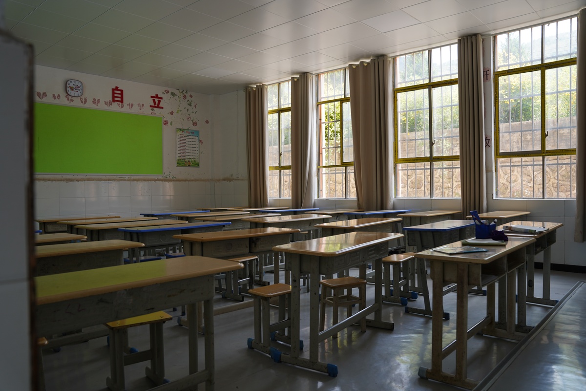 2026年4月18日,贵州赫章县河镇乡新寨村,海雀小学,空