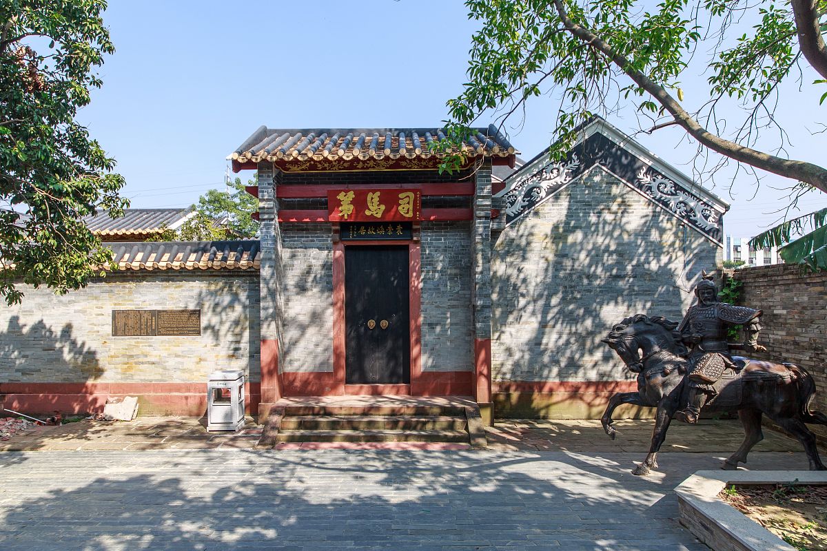 2017年11月1日,广东东莞,袁崇焕纪念园位于袁崇焕出生地东莞市石碣镇