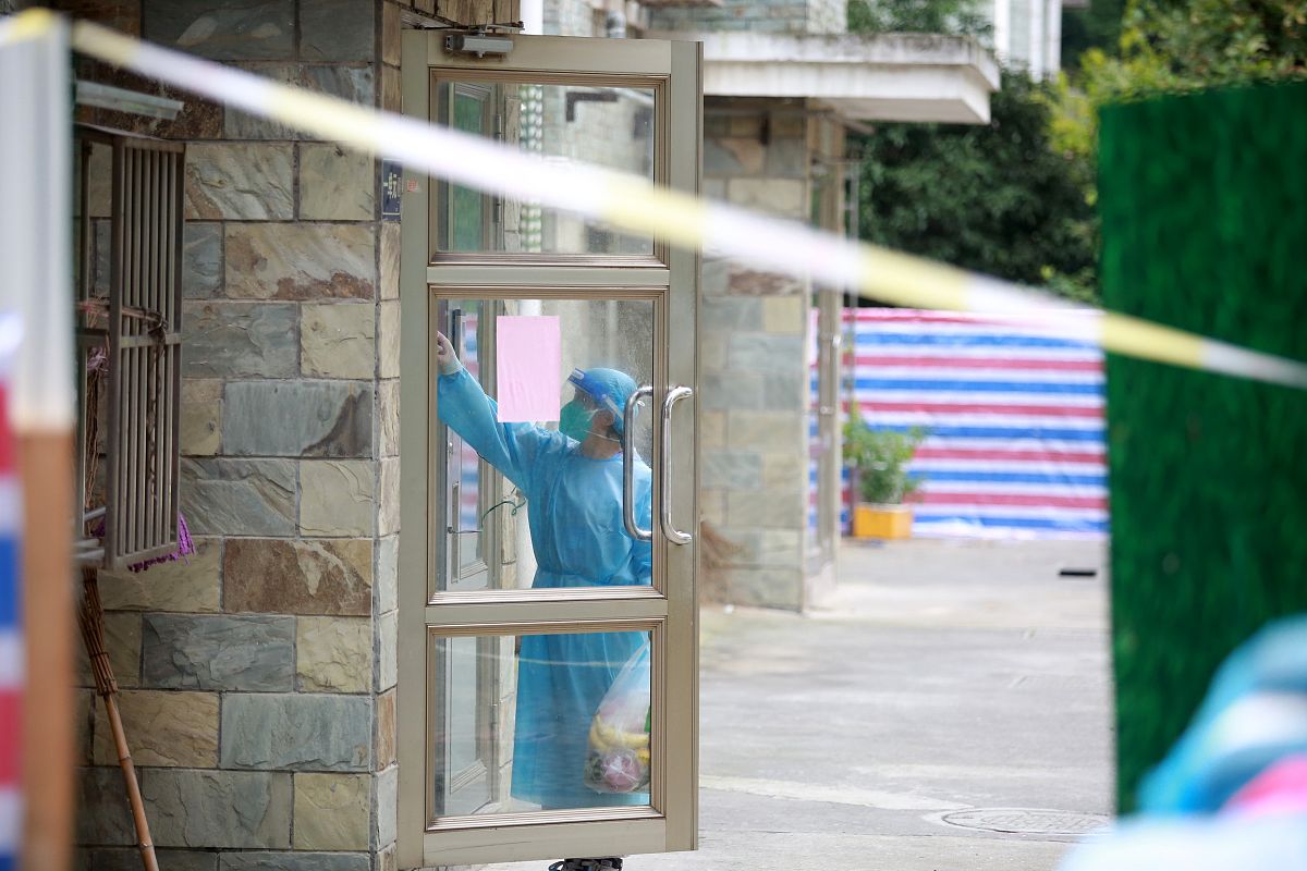 2021年8月18日,江苏省扬州市邗江区竹西街道竹西社区辖区内的一处居民