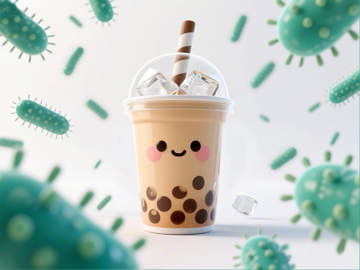 以初中生口吻写一篇关于奶茶的报告