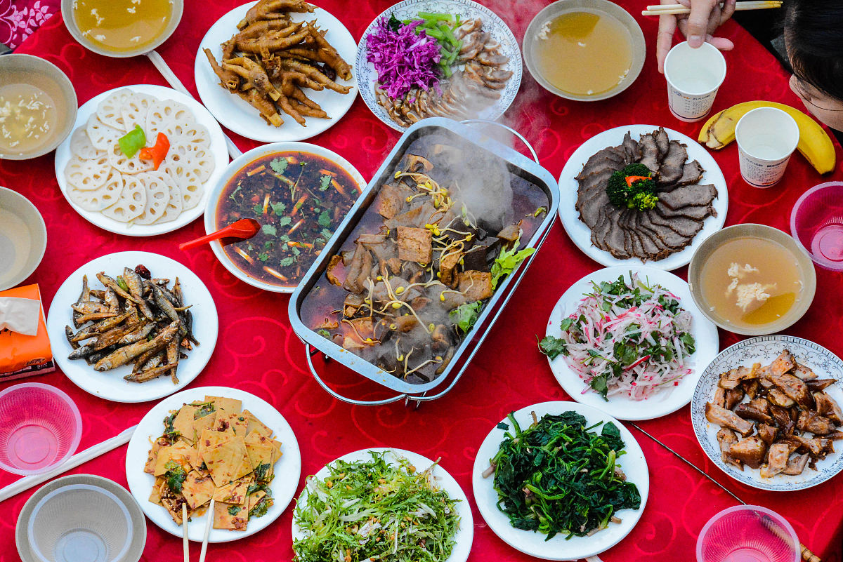 天台县餐饮市场