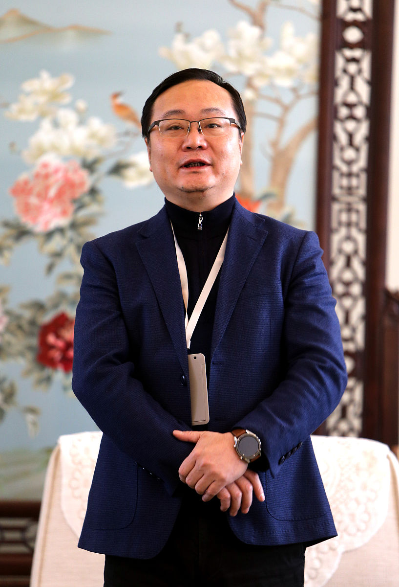 2020年12月19日,陕西省西安市,秦始皇帝陵博物院党委书记,院长李岗.