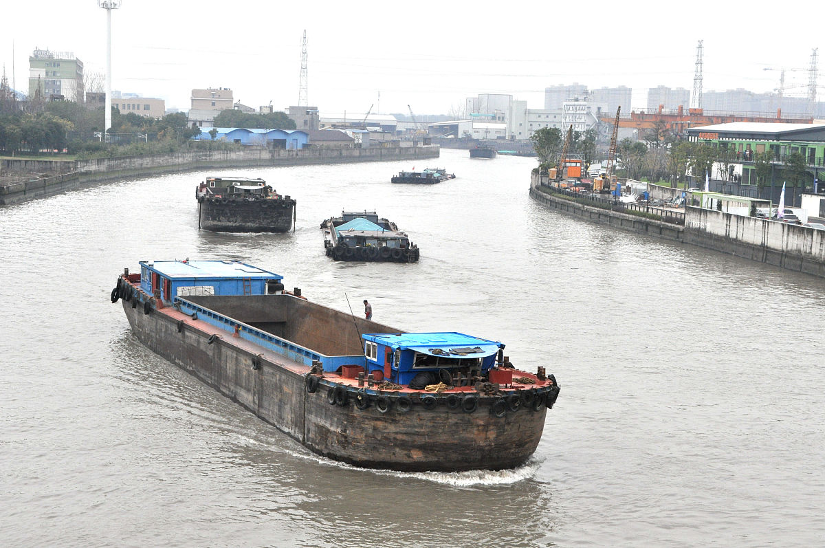 上海外高桥航道A58号浮附近出口航行路线图