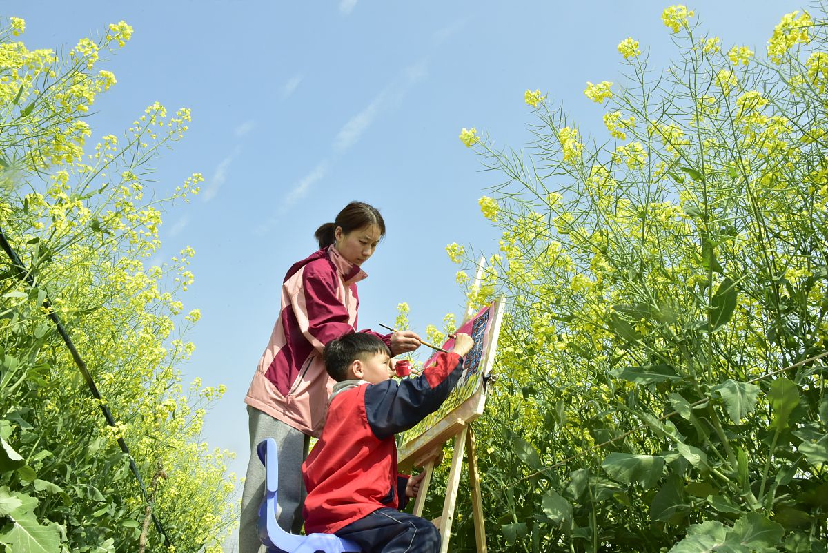 幼儿园春游：公园里的快乐时光