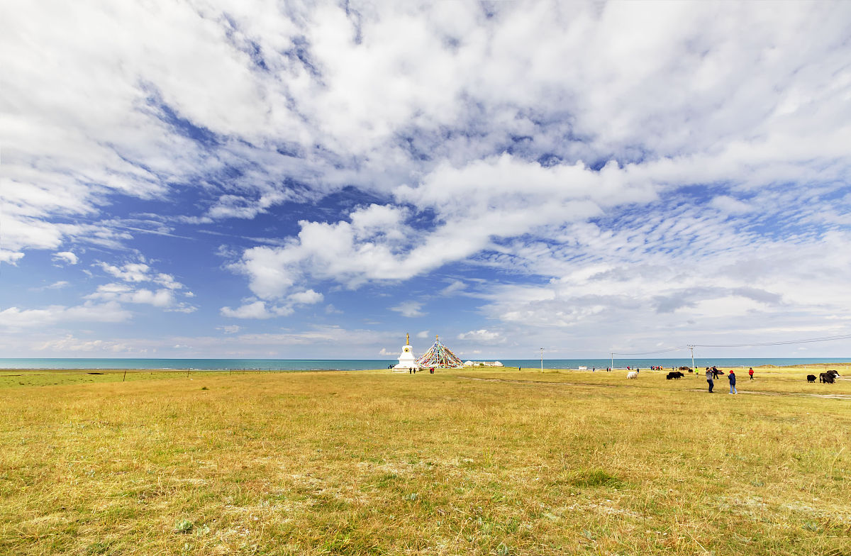 2019年9月7日,青海西宁,青海湖畔.(如若下载使用,请务必署名:曾文平/