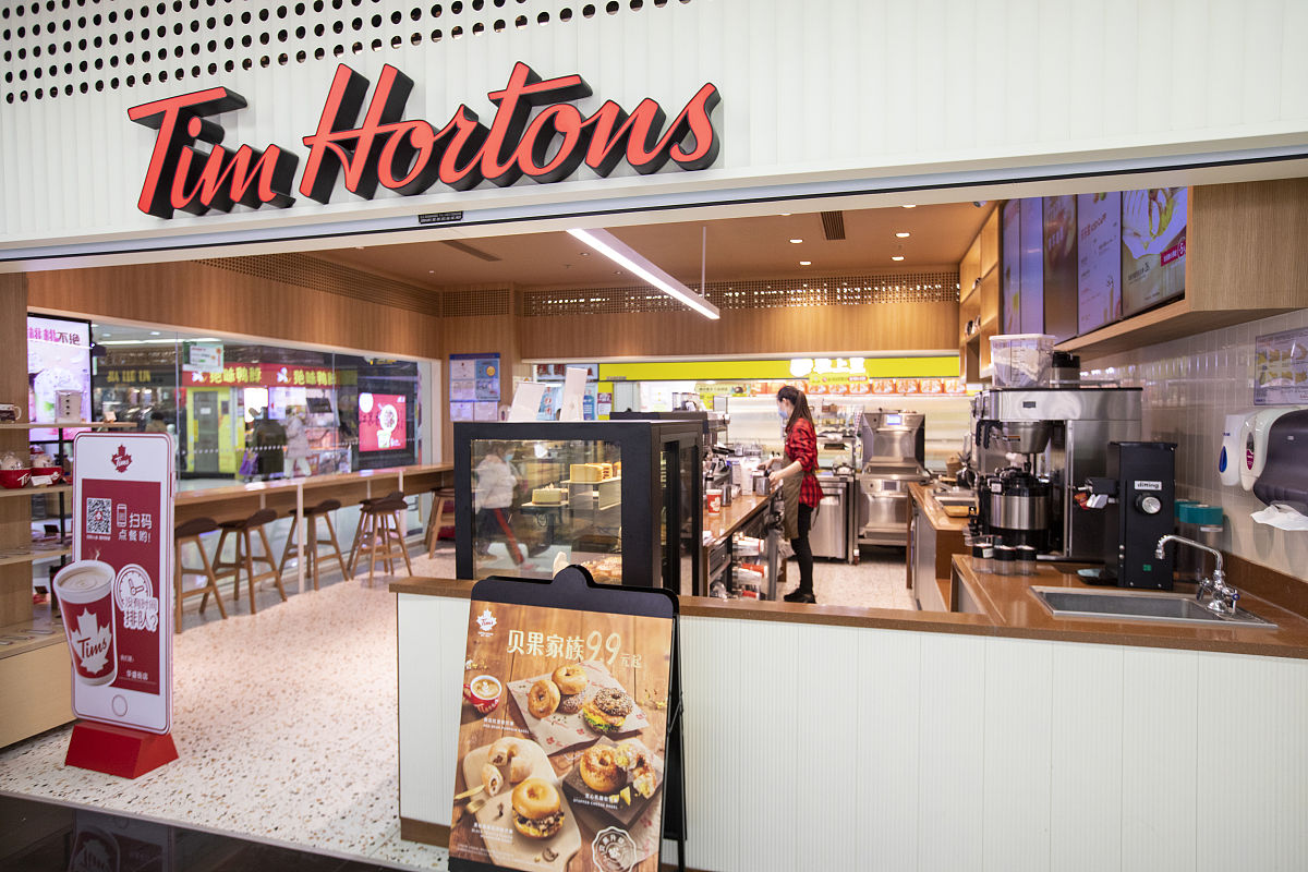2021年3月13日,上海,tim hortons,北美传奇咖啡.