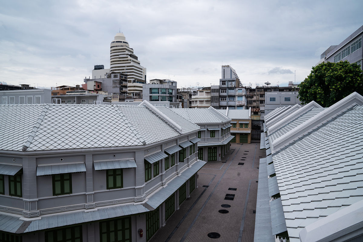 当地时间2021年8月28日,泰国曼谷,新冠疫情下的唐人街.曼谷的唐人街是
