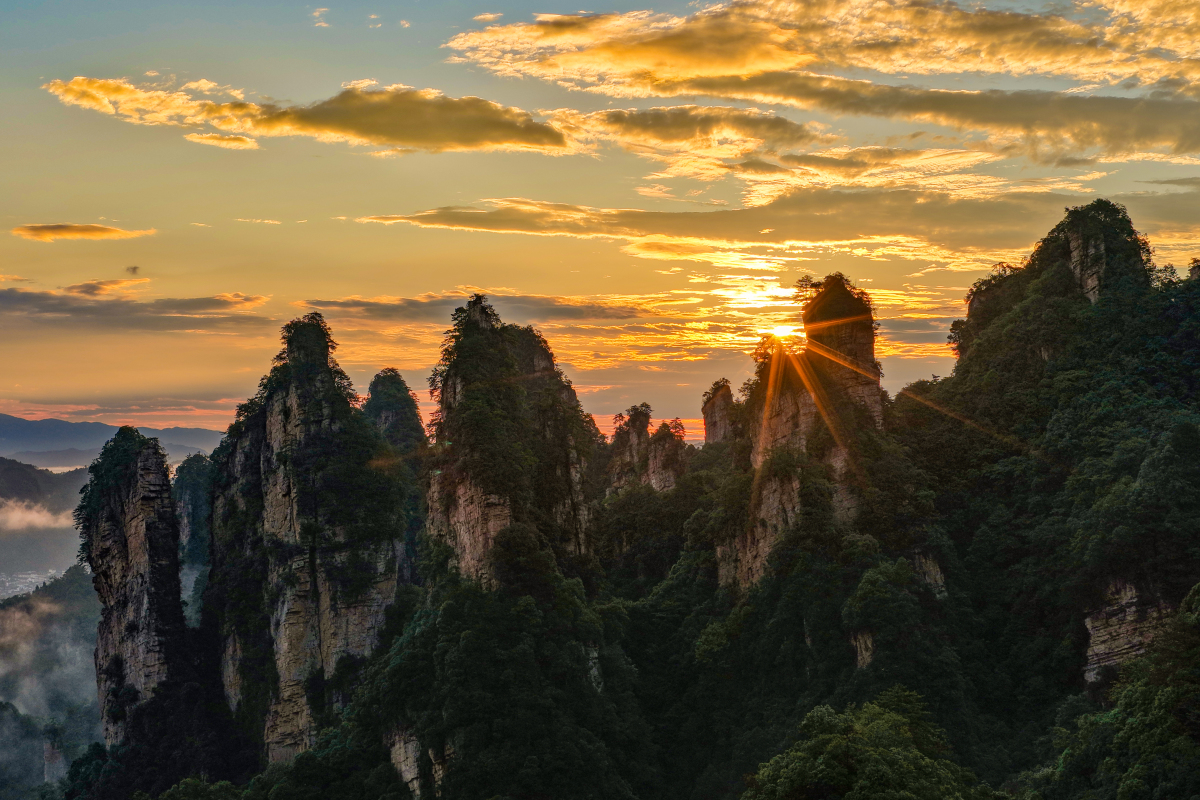神州美景，中华文化，风景如画