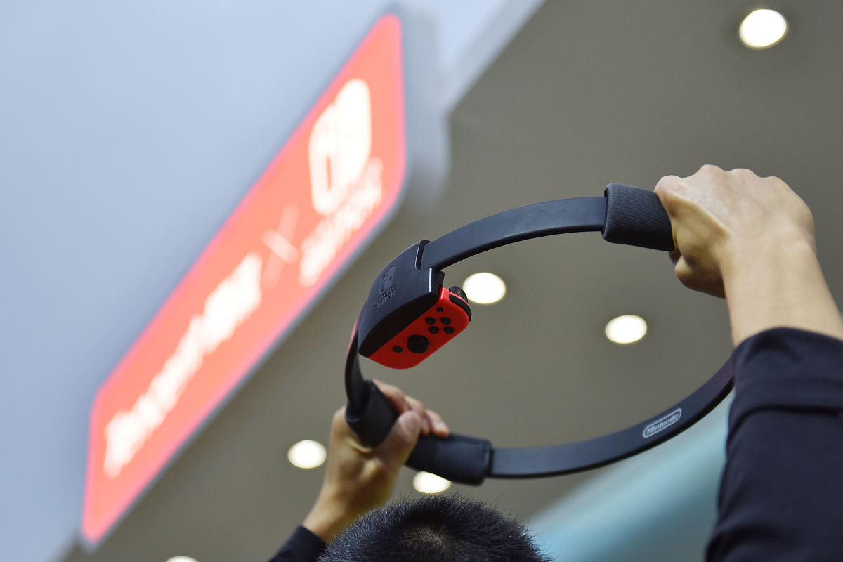 健身环大冒险：任天堂Switch健身游戏，玩游戏的同时锻炼身体
