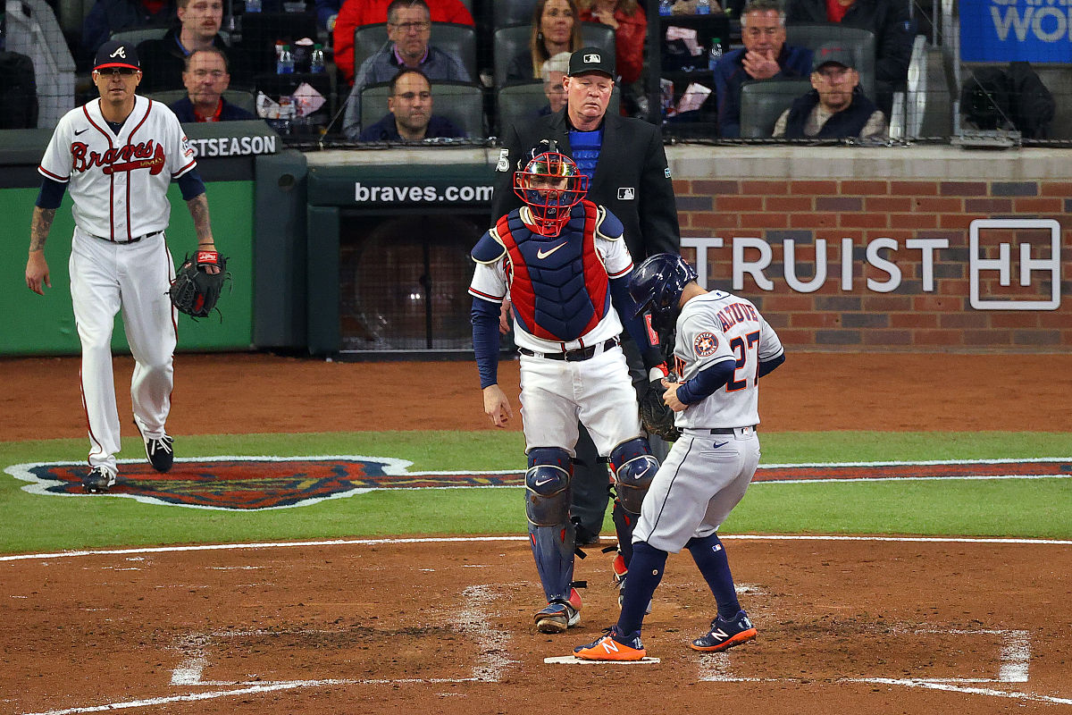 2021年10月31日,美国,2021mlb世界大赛g5,亚特兰大勇士vs休斯顿太空人