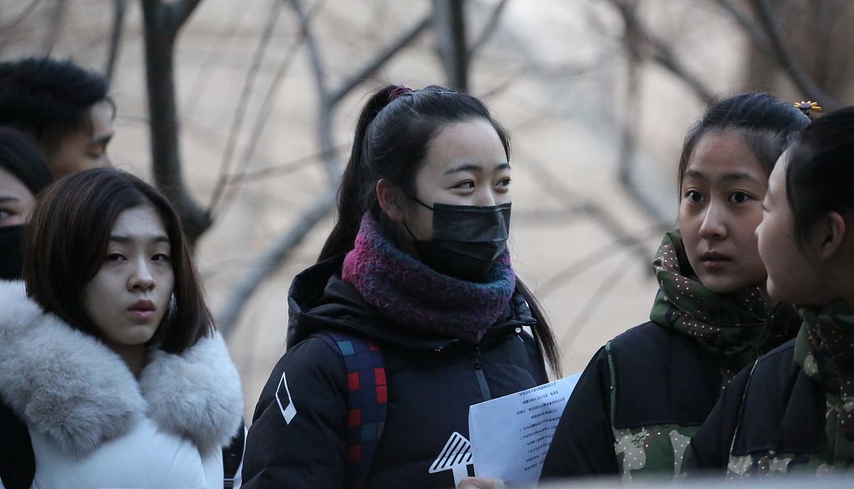 2017年2月8日,北京电影学院2017年度招生考试开始,俊男靓女登场考生在
